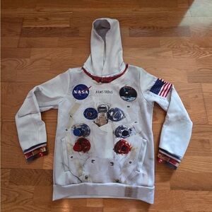 White NASA Astronaut Hoodie